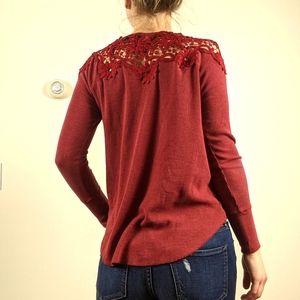 American Eagle cutout Thermal Top